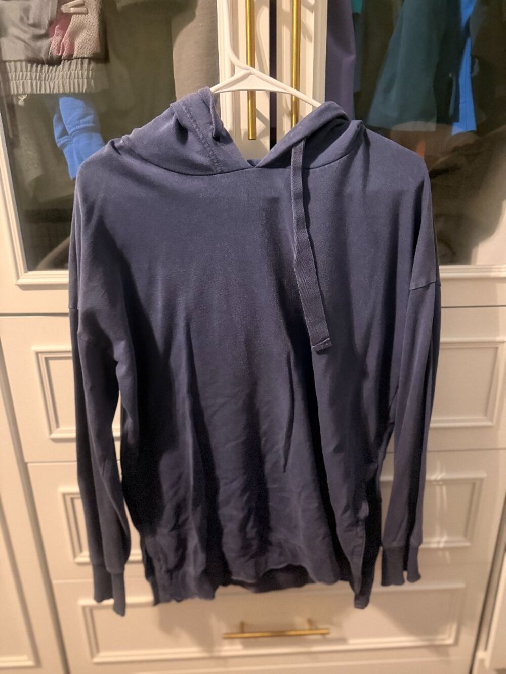 Navy Aerie Light Weight Hoodie